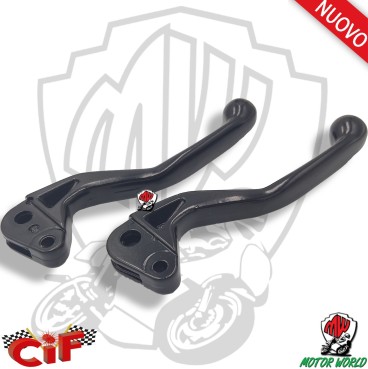 Coppie Leve verniciate nere in alluminio VESPA PK - PK FL - HP