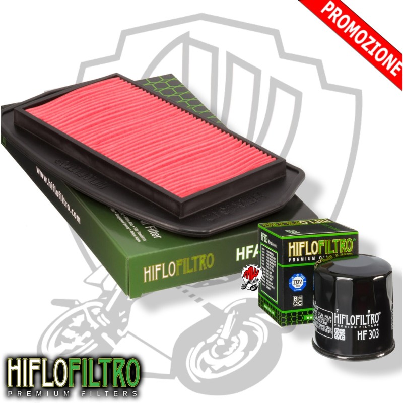OFFERTA KIT FILTRO ARIA + FILTRO OLIO HIFLO Yamaha FZ6 2004 2005 2006