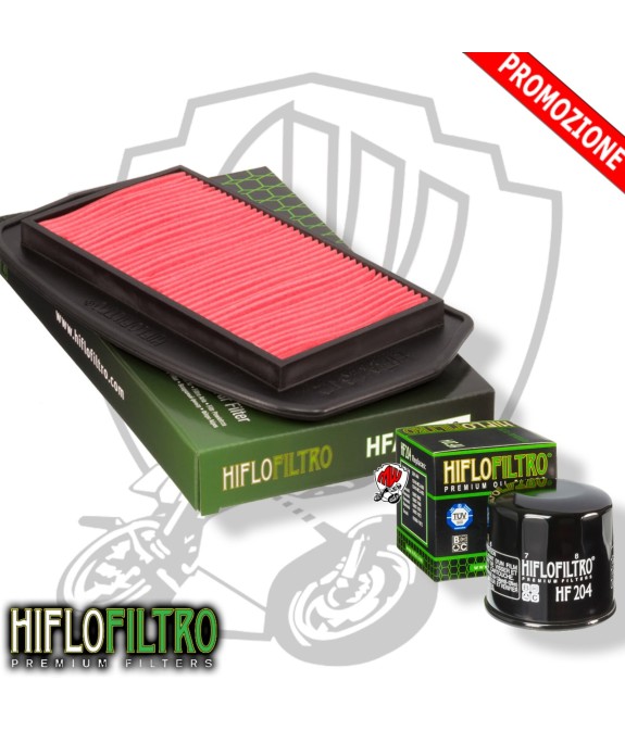 OFFERTA KIT FILTRO ARIA + FILTRO OLIO HIFLO Yamaha FZ6 2007 2008 2009 2010