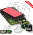 OFFERTA KIT FILTRO ARIA + FILTRO OLIO HIFLO Yamaha FZ6 2007 2008 2009 2010
