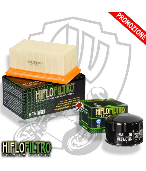 OFFERTA HIFLO KIT FILTRO ARIA + FILTRO OLIO BMW R 1200 GS Adventure 2012 2013