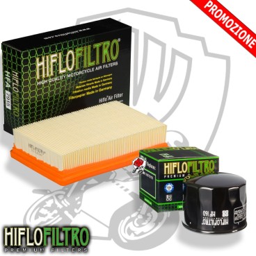 OFFERTA HIFLO KIT FILTRO ARIA + FILTRO OLIO BMW R 1250 GS / ADVENTURE 2021
