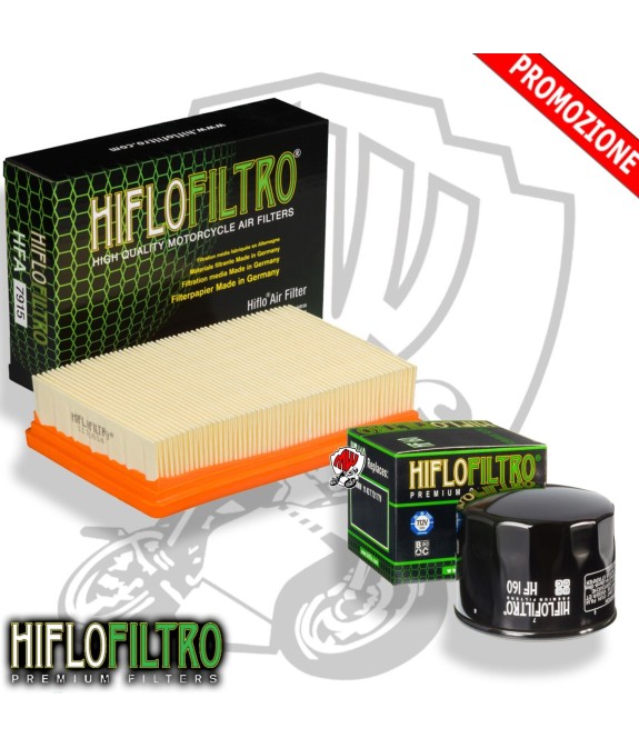 OFFERTA HIFLO KIT FILTRO ARIA + FILTRO OLIO BMW R 1250 GS / ADVENTURE 2021