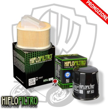 OFFERTA KIT FILTRO ARIA + FILTRO OLIO HIFLO Kawasaki Z 800 (ZR800) 2015 2016
