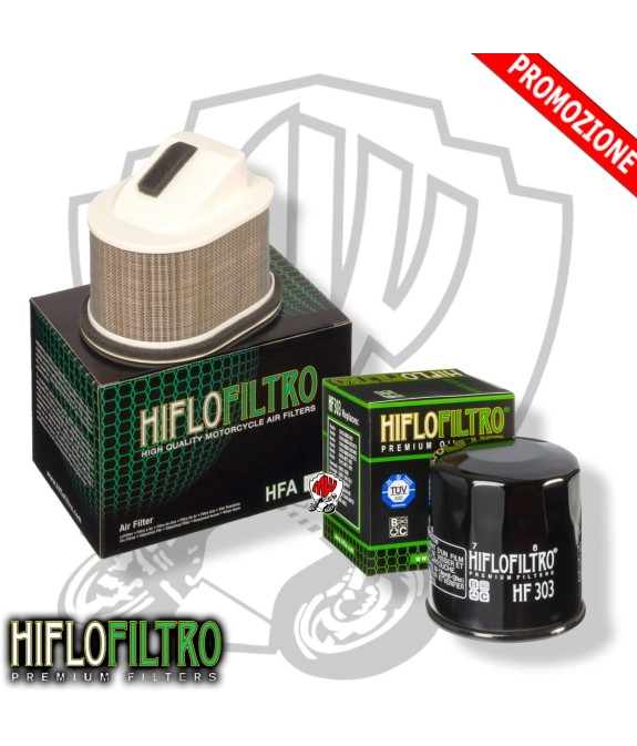 OFFERTA KIT FILTRO ARIA + FILTRO OLIO HIFLO Kawasaki Z 750 (ZR750) 2011 2012