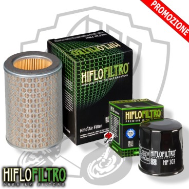 OFFERTA KIT FILTRO ARIA + FILTRO OLIO HIFLO HONDA CB 600 F HORNET 2001 2002