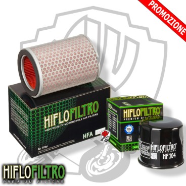 OFFERTA KIT FILTRO ARIA + FILTRO OLIO HIFLO HONDA CB 900 F HORNET 2005 2006 2007