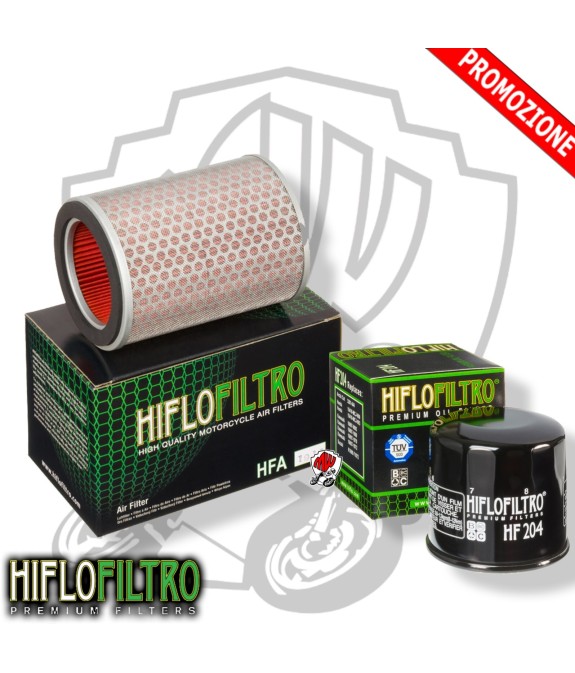 OFFERTA KIT FILTRO ARIA + FILTRO OLIO HIFLO HONDA CB 900 F HORNET 2005 2006 2007