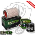 OFFERTA KIT FILTRO ARIA + FILTRO OLIO HIFLO HONDA CB 900 F HORNET 2005 2006 2007