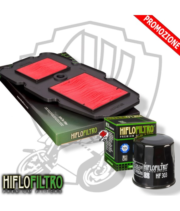 OFFERTA KIT FILTRO ARIA + FILTRO OLIO HIFLO HONDA XL 650 V TRANSALP 2007