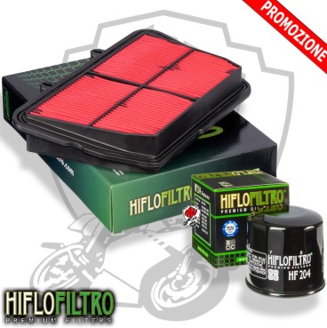 OFFERTA HIFLO KIT FILTRO ARIA + FILTRO OLIO Triumph 800 Tiger 2011 - 2016