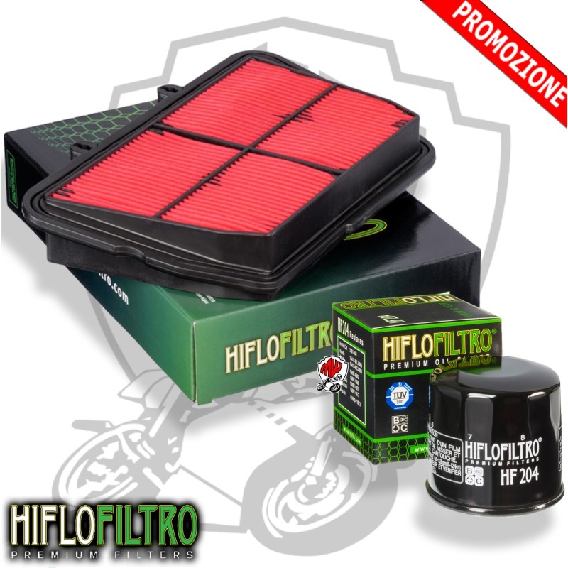 OFFERTA HIFLO KIT FILTRO ARIA + FILTRO OLIO Triumph 800 Tiger XRX 2015 2016 2017