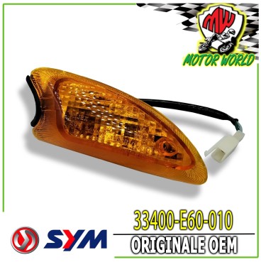 FRECCIA INDICATORE DI DIREZIONE ANTERIORE DESTRA ORIGINALE SYM SUPER FANCY 50