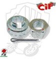 6622-KT Kit scodellino dado e coppiglia per asse ruota posteriore PK-PK XL-PX