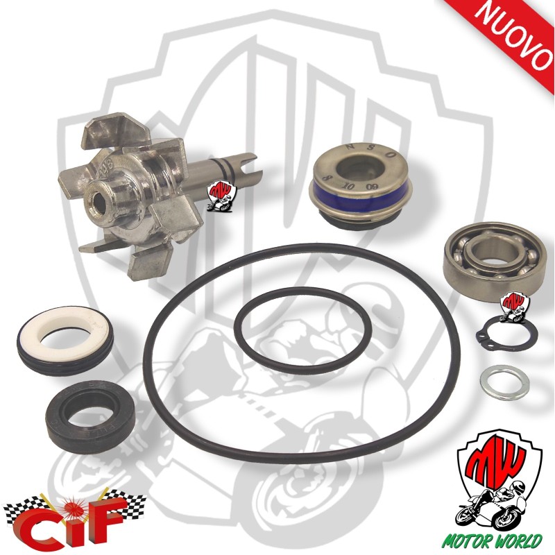KIT REVISIONE POMPA ACQUA PER YAMAHA T-MAX TMAX 500 2004 - 2011