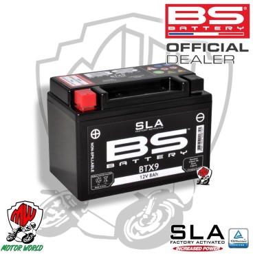 BATTERIA BTX9 BS BATTERY SLA ATTIVA PRONTA SUZUKI RF 900 R 1994 1995 1996
