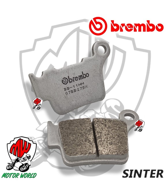 PASTIGLIE FRENO POSTERIORI BREMBO SINTERIZZATE SHERCO SE IR 300 2012 2013