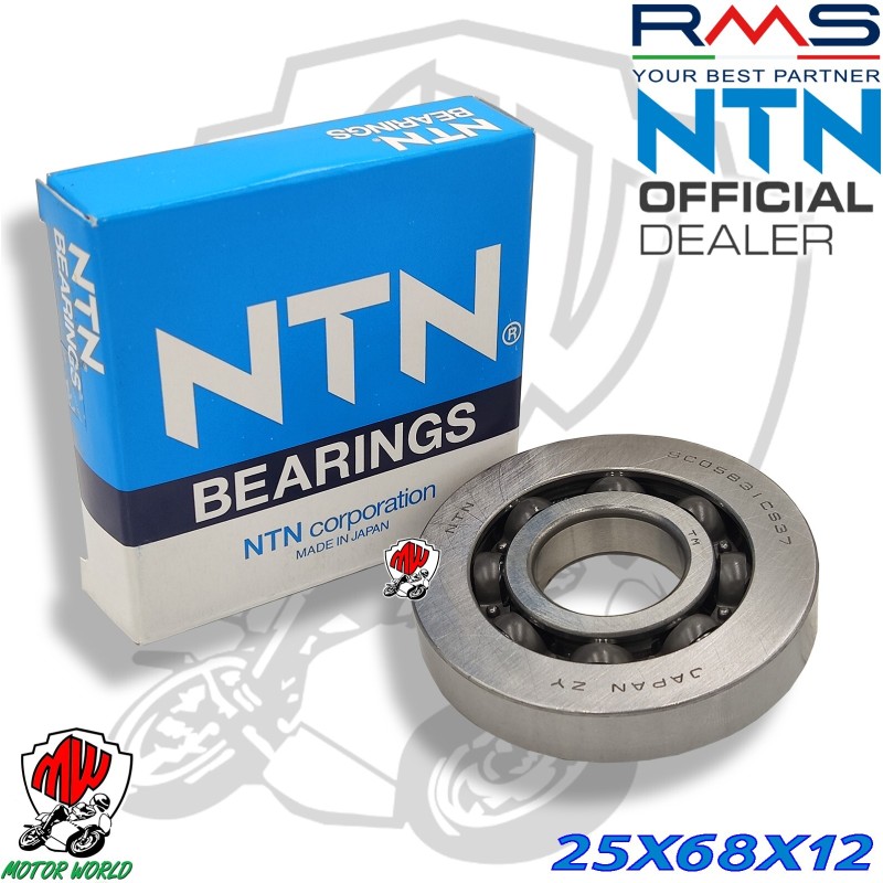 NTN - Cuscinetto 25-68-12 Piaggio GILERA RUNNER FXR 180 2001 2002