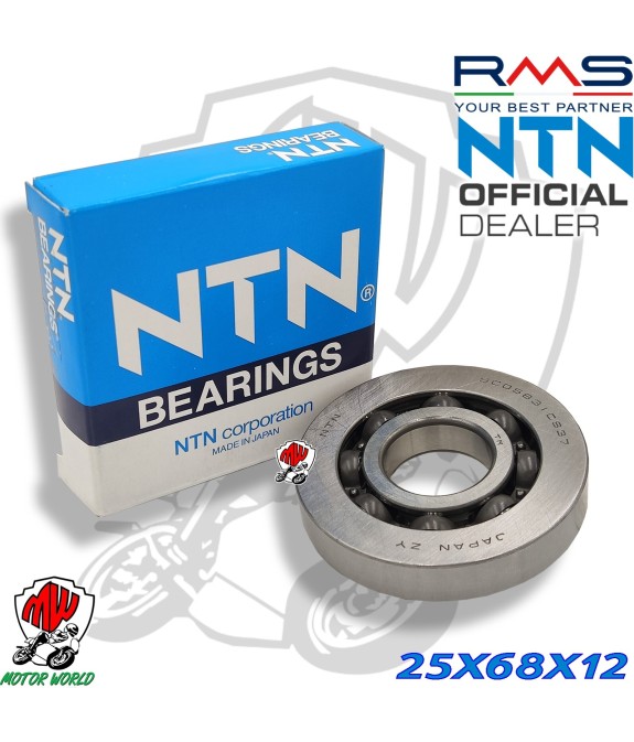 NTN - Cuscinetto 25-68-12 Piaggio GILERA RUNNER FXR 180 2001 2002
