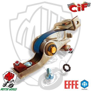 SERIE CONTATTI PUNTINE CIF VESPA 90-125 PRIMAVERA -ET3-APE50-APE250 1970-1974