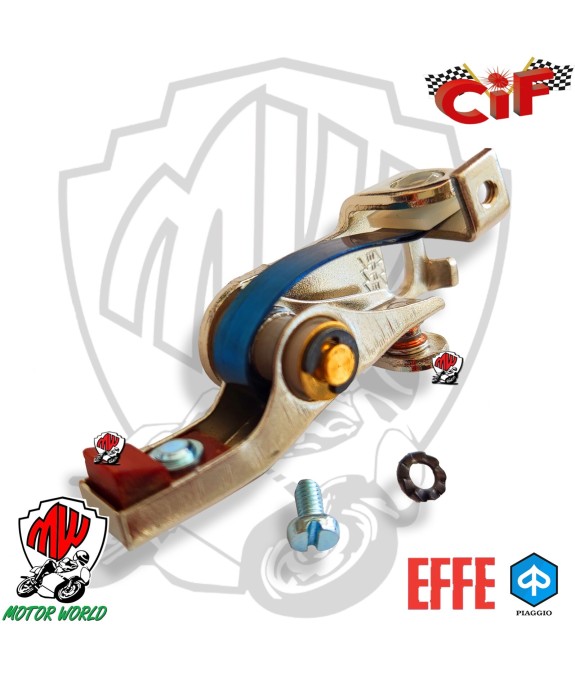 SERIE CONTATTI PUNTINE CIF VESPA 90-125 PRIMAVERA -ET3-APE50-APE250 1970-1974
