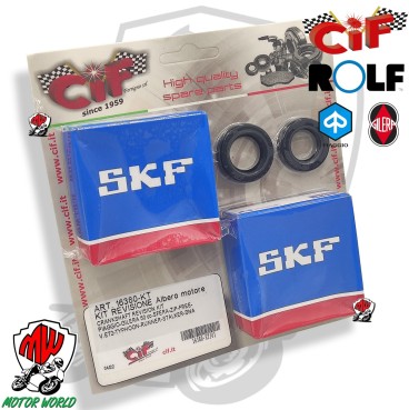 CUSCINETTI BANCO SKF CON PARAOLI ROLF PIAGGIO NRG RST MC2 50