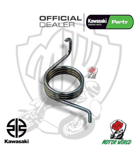 MOLLA PEDALINO POGGIAPIEDI ANTERIORE DESTRO ORIGINALE KAWASAKI ZZR 250 1996 1998