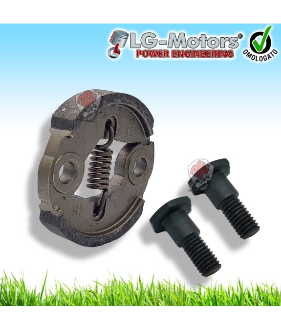 RICAMBIO FRIZIONE + VITI FISSAGGIO PER DECESPUGLIATORE A SCOPPIO 43 CC 52CC