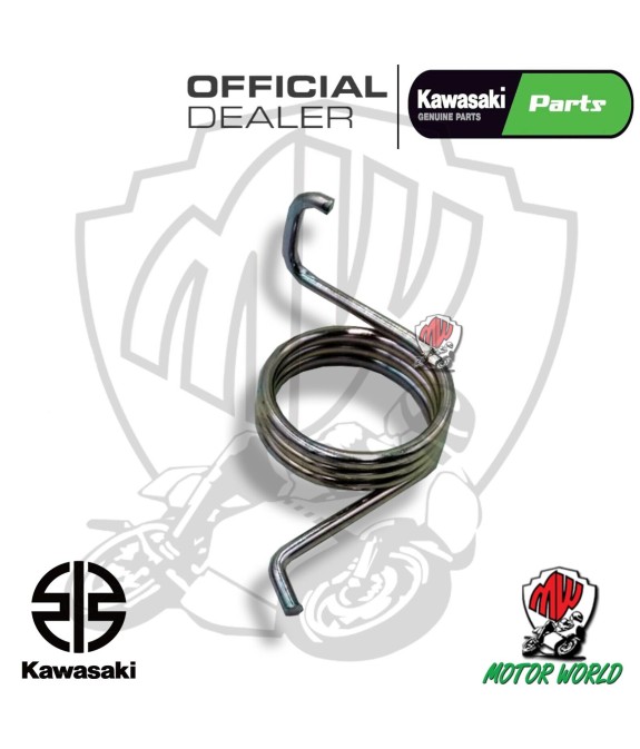 MOLLA PEDALINO POGGIAPIEDI ANTERIORE SINISTRO ORIGINALE KAWASAKI ZZR 250 1996