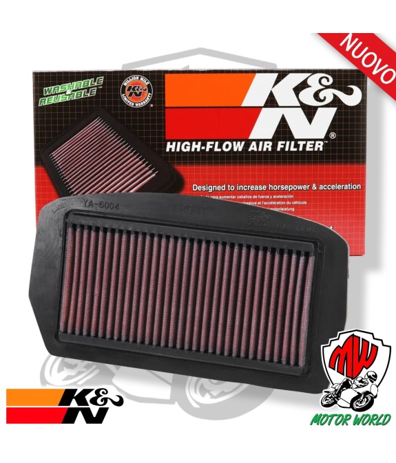 YA-6004 FILTRO ARIA RACING SPORTIVO LAVABILE K&N 