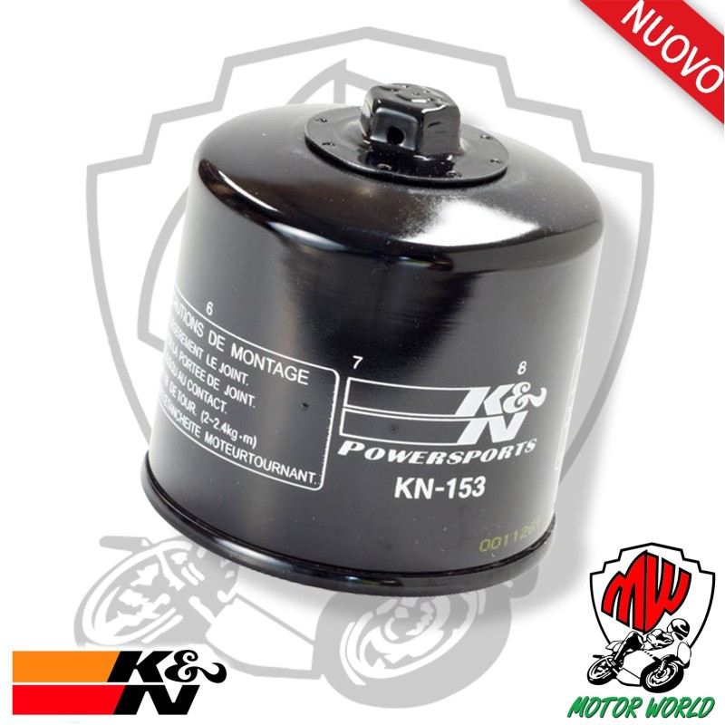 FILTRO OLIO RACING SPORTIVO K&N KN-153