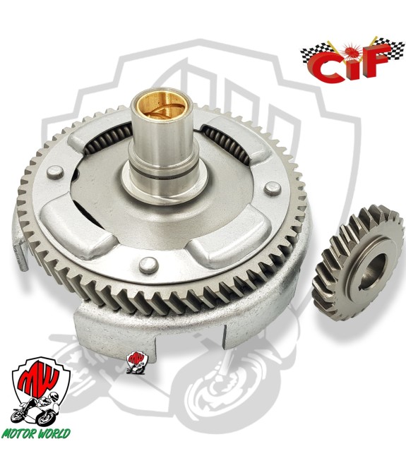 RAPPORTI CAMPANA FRIZIONE 22-63 DENTI ELICOIDALI PER VESPA PK 50 S XL HP RUSH N