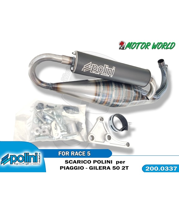 MARMITTA POLINI FOR RACE 4 200.0296 QUARTZ TYPHOON 50 2010