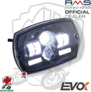 FARO FANALE ANTERIORE A LED PER IMPIANTO 12 VOLT VESPA 50 SPECIAL