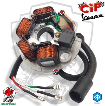 STATORE SOPPORTO SPINOTTO 3 FILI 3 PIN PER PIAGGIO VESPA PK 50 XL FL RUSH / 125