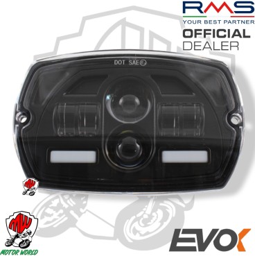 FARO FANALE ANTERIORE A LED PER IMPIANTO 12 VOLT VESPA 50 SPECIAL