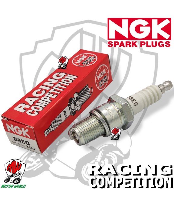 CANDELA RACING COMPETITION NGK B8EG PUNTA PLATINO YAMAHA YZ 250 1993 1994 1995