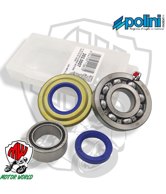 KIT CUSCINETTI PARAOLI POLINI ALBERO MOTORE LML STAR DELUXE 150 2T