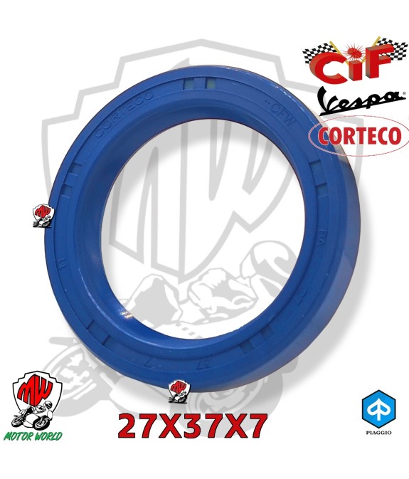 PARAOLIO 27X37X7 MOZZO TAMBURO RUOTA POSTERIORE VESPA 50 SPECIAL R L N