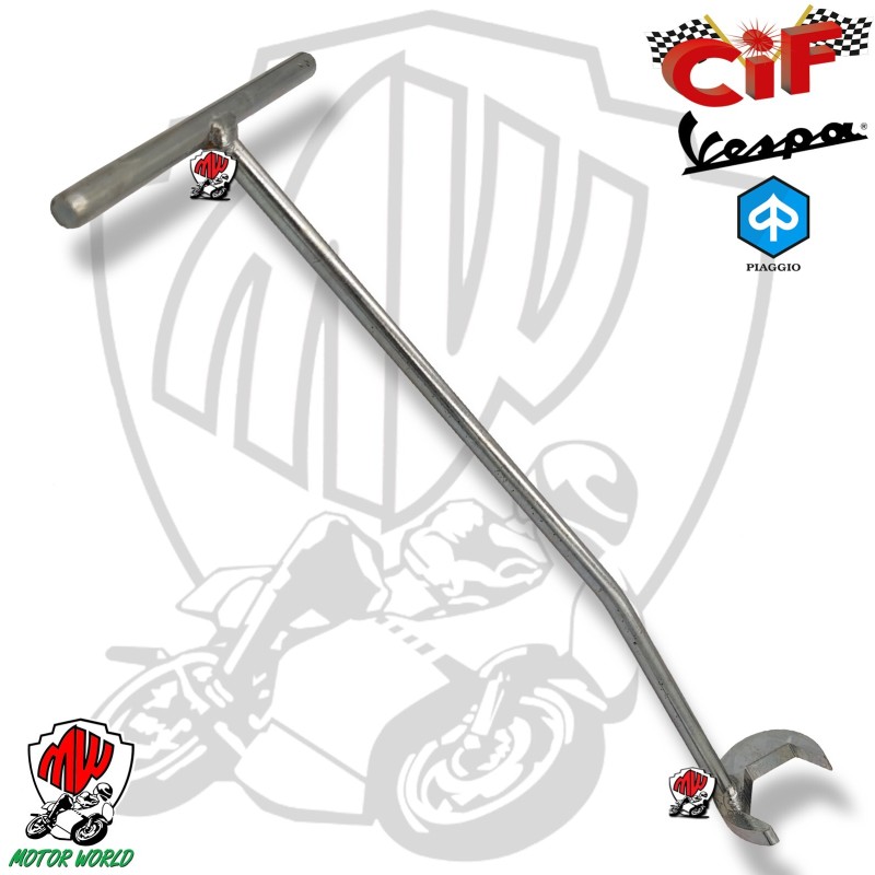 CHIAVE ATTREZZO SMONTAGGIO RUBINETTO SERBATOIO BENZINA VESPA 50 90 125 150 180