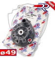 TESTA TESTATA PER CILINDRO DR MODIFICA ø49 - 75cc AM6 YAMAHA TZR 50 2T LC