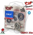 KIT REVISIONE CUSCINETTI PARAOLI O RING BANCO ALBERO MOTORE VESPA PK 50 125 XL
