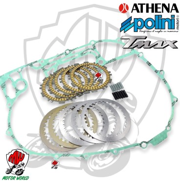 KIT DISCHI FRIZIONE RACING POLINI + GUARNIZIONE YAMAHA T-MAX 500 TMAX 2001-2011