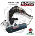 Scarico Completo Giannelli Sonic Black Alluminio BETA RR 50 MOTARD TRA 2021 2022