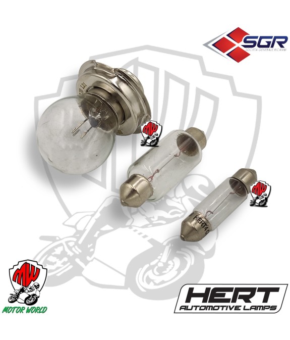 Kit lampadine COMPLETO - PIAGGIO Vespa 50 Special / L N R Epoca - Tipo originale