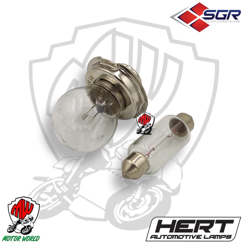 kit lampade LAMPADINE 12v VESPA 50 SPECIAL L N R - 2 lampadine
