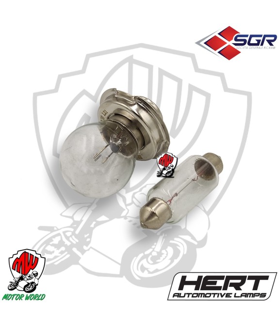 kit lampade LAMPADINE 12v VESPA 50 SPECIAL L N R - 2 lampadine