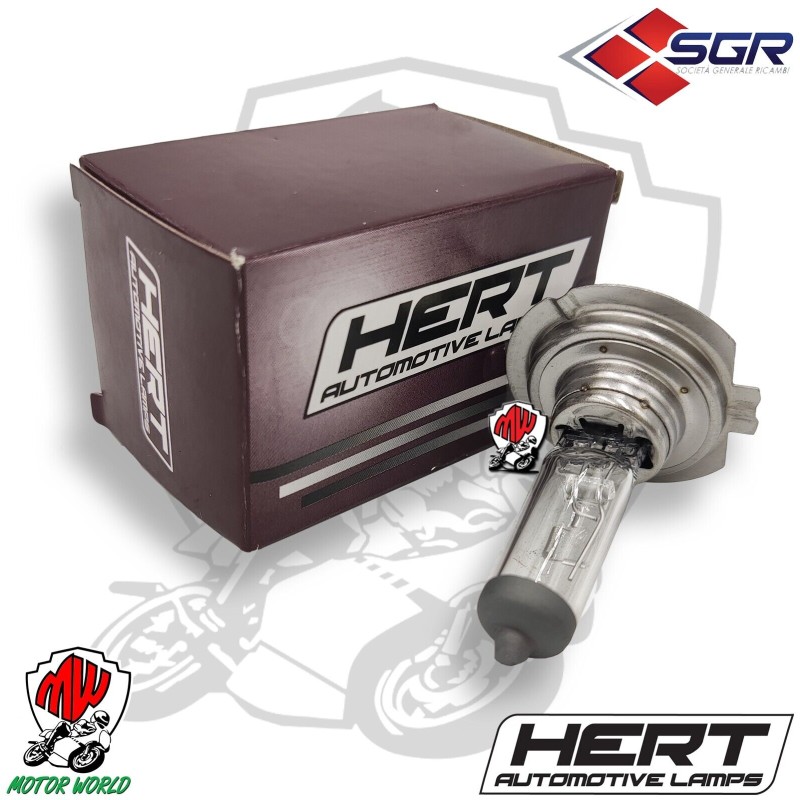LAMPADA ALOGENA H7 12V 55W HERT PX26D FARO ANTERIORE