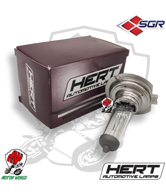 LAMPADA ALOGENA H7 12V 55W HERT PX26D FARO ANTERIORE