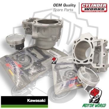 KIT COPPIA CILINDRI ANTERIORE E POSTERIORE KAWASAKI TERYX 750 2011 2012 2013